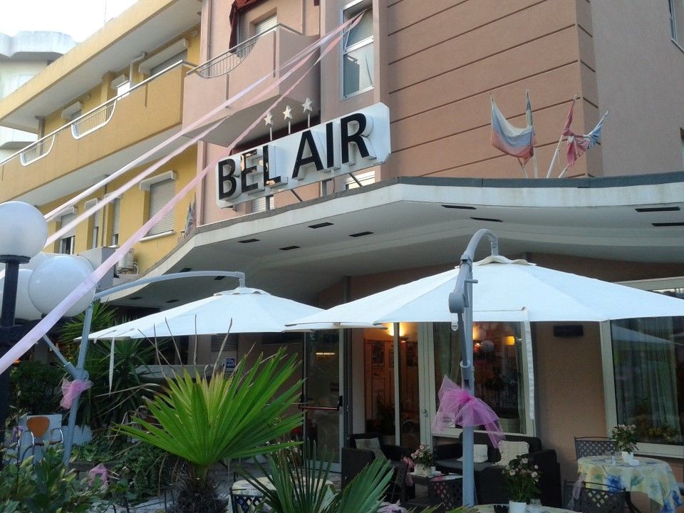 Hotel Bel Air Rivazzurra Di Rimini Bagian luar foto