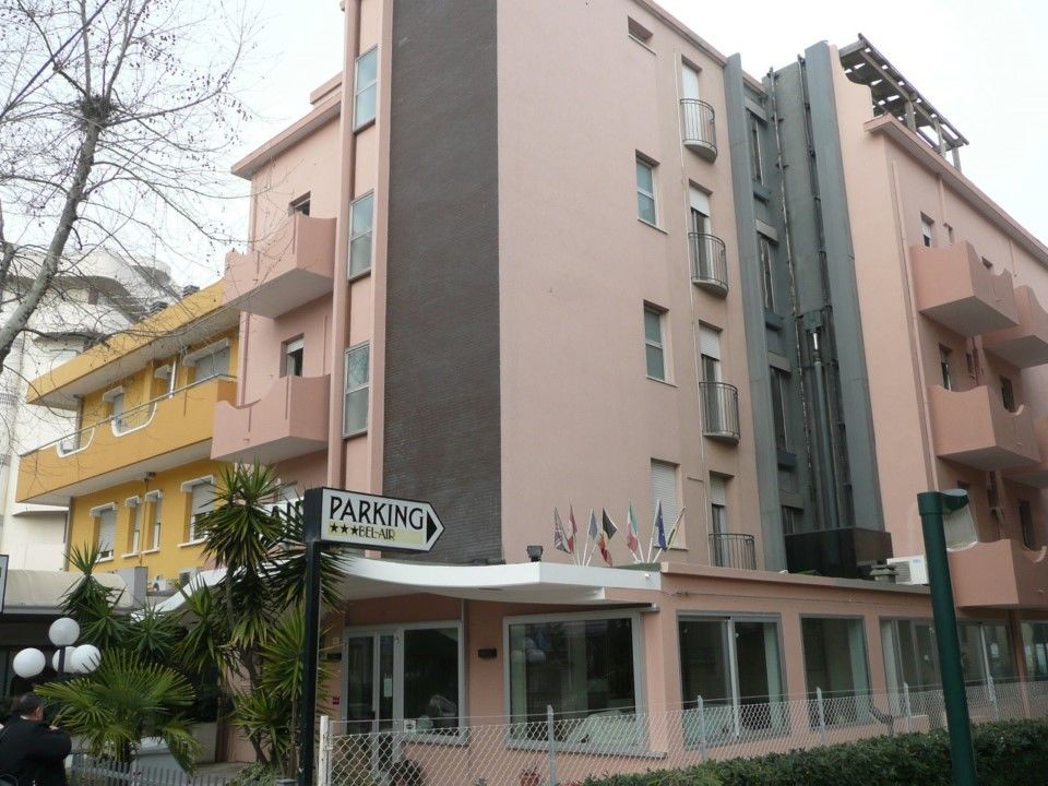Hotel Bel Air Rivazzurra Di Rimini Bagian luar foto